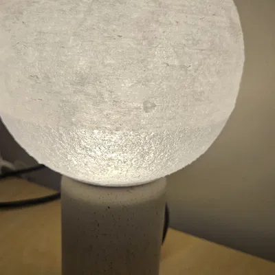 Bộ chuyển đổi đèn bàn mini hình trăng litophane