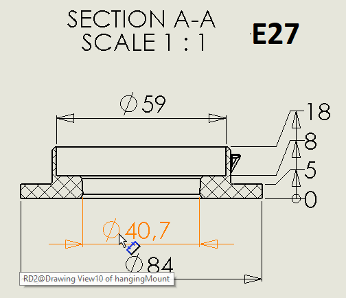 Đèn bàn hình trăng treo độc đáo với lithophane - Image 3