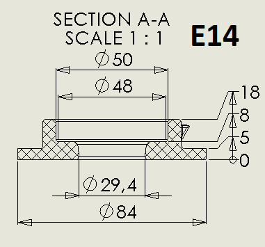 Đèn bàn hình trăng treo độc đáo với lithophane - Image 4