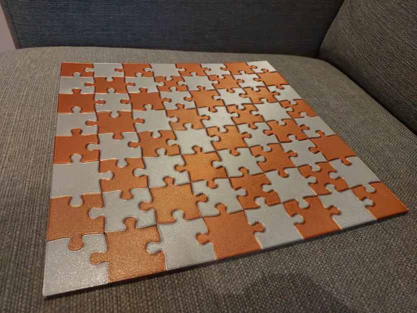 Bộ cờ vua hữu cơ với hộp và bàn cờ ghép hình - Image 4