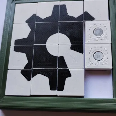 Đồ chơi ghép hình từ tính phần cứng mở