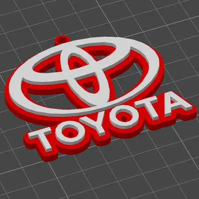 Móc khóa Toyota thiết kế độc đáo cho tín đồ ô tô