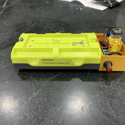 Xe đẩy vật lý Vernier với cơ chế đẩy vận tốc không đổi