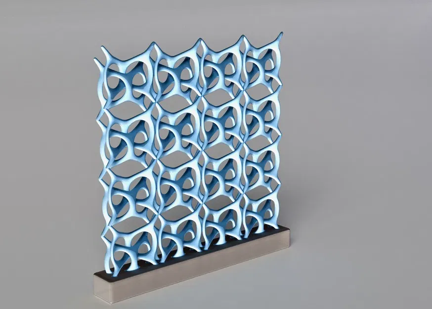 Mô hình điêu khắc nghệ thuật hình dạng dệt chắc chắn - Image 1