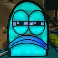 Đèn nền phát sáng nhân vật cứu hộ nghiêm túc Spongebob Squarep... - Thumbnail 1