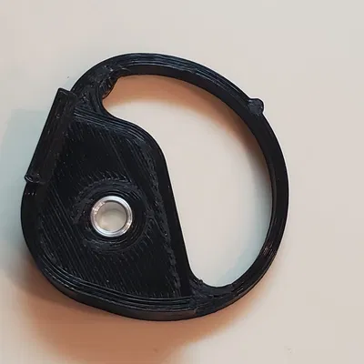 Núm điều chỉnh mức giường in Ender 3 với chèn kim loại