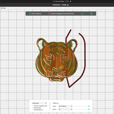 Mô hình hổ 3D chi tiết và sống động