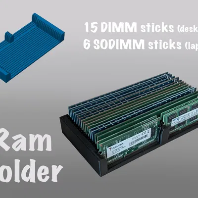 Giá đỡ RAM DIMM và SODIMM cho máy tính và laptop