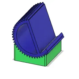 Giá đỡ điện thoại hình bánh răng có góc điều chỉnh