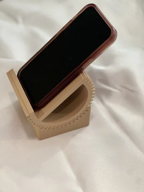 Giá đỡ điện thoại hình bánh răng có góc điều chỉnh - Image 2