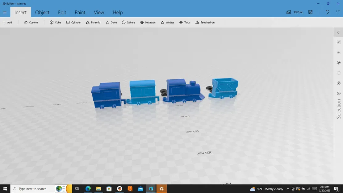 Bộ mô hình tàu hỏa có khớp nối nghệ thuật - Image 2