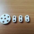 Bán cầu và miếng tròn LEGO 72-108-144 độ với lỗ chéo - Thumbnail 1