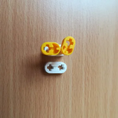 Bán cầu và miếng tròn LEGO 72-108-144 độ với lỗ chéo