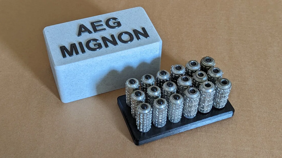 Giá đỡ cho cuộn chữ AEG Mignon Typ 3 - Image 1