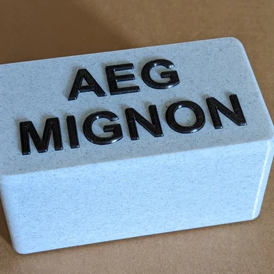 Giá đỡ cho cuộn chữ AEG Mignon Typ 3