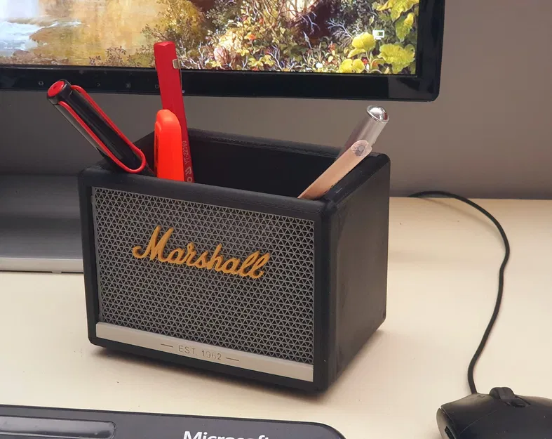 Giá đỡ bút Marshall, tổ chức bàn làm việc rộng - Image 1