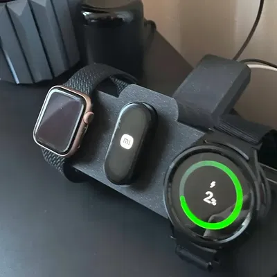 Giá đỡ sạc đa năng cho Apple Watch, Galaxy Watch và Xiaomi Mi Band