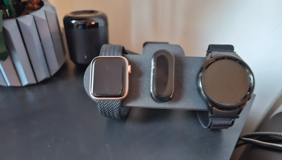 Giá đỡ sạc đa năng cho Apple Watch, Galaxy Watch và Xiaomi Mi Band - Image 2