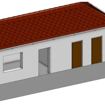 Nhà ga xe lửa Častolovice tỷ lệ H0