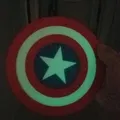 Cán khiên Captain America gắn nam châm 6mmx3mm - Thumbnail 2