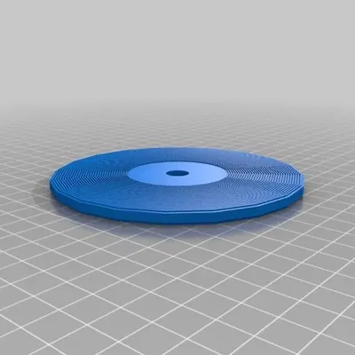 Đế lót ly hình đĩa nhạc 45 LP