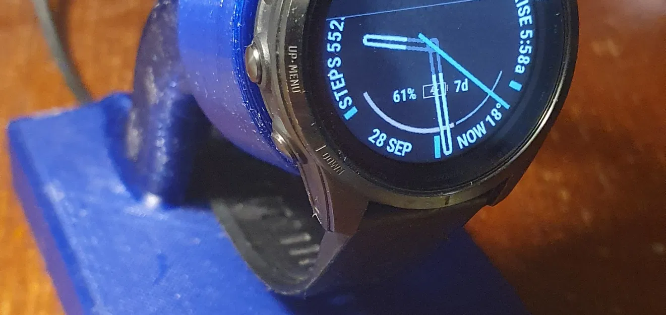 Giá đỡ Garmin Fenix 7S và ống dẫn cáp - Image 1
