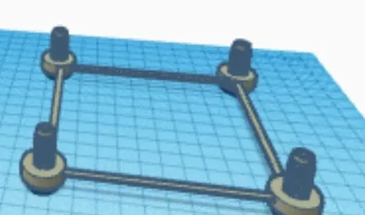 Giá đỡ quạt Noctua 120mm cho thùng máy tính - Image 1