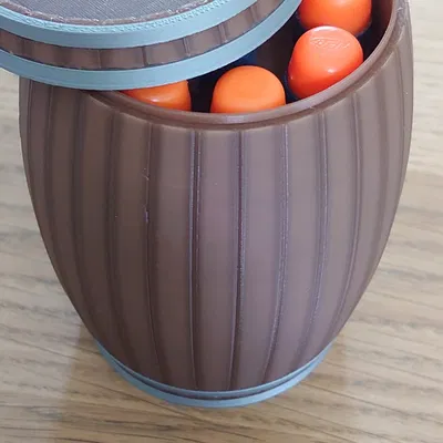 Thùng rượu rum chứa đạn NERF dài 9 inch