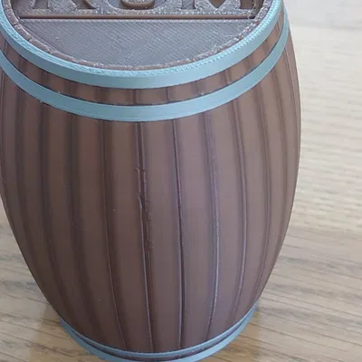 Thùng rượu rum chứa đạn NERF dài 9 inch