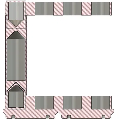 Giá đỡ bút và bút chì theo mô hình Gridfinity