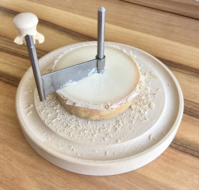 Tay cầm sửa chữa cho máy bào phô mai (tete de moine) - Image 3