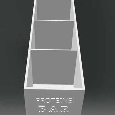 Hộp tổ chức đồ ăn nhẹ Protein Bar cho Action