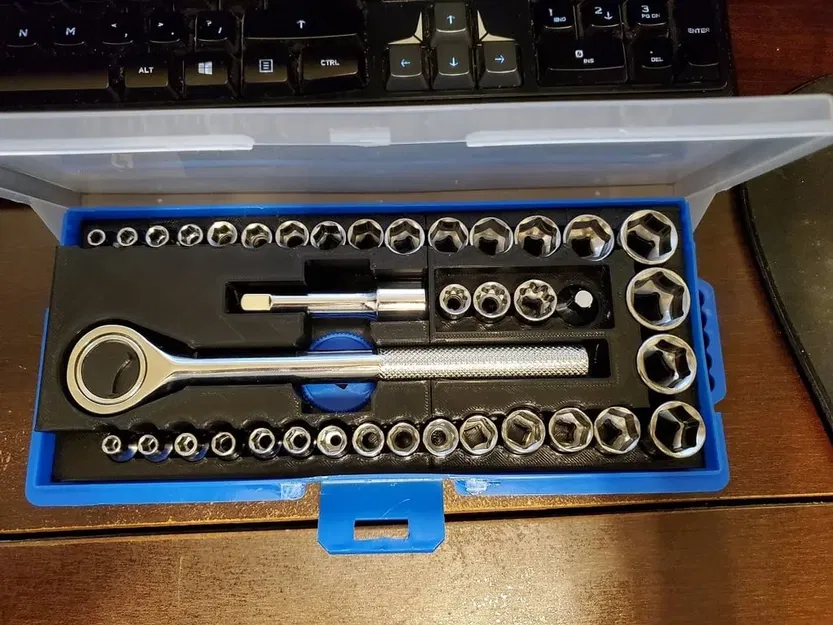 Bộ socket 40 chi tiết từ Harbor Freight với thiết kế thay thế - Image 2