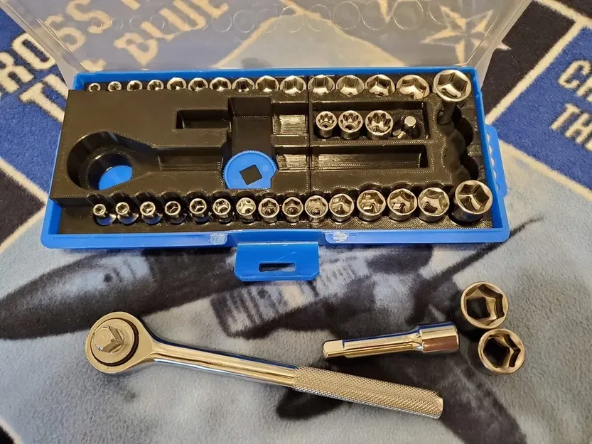 Bộ socket 40 chi tiết từ Harbor Freight với thiết kế thay thế - Image 3