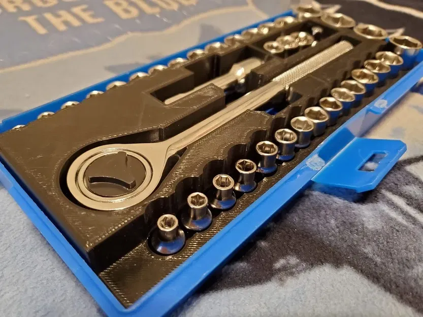 Bộ socket 40 chi tiết từ Harbor Freight với thiết kế thay thế - Image 4