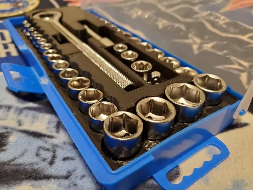 Bộ socket 40 chi tiết từ Harbor Freight với thiết kế thay thế - Image 5