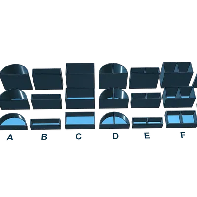 Giá đỡ bút và thẻ giấy có thể in dễ dàng