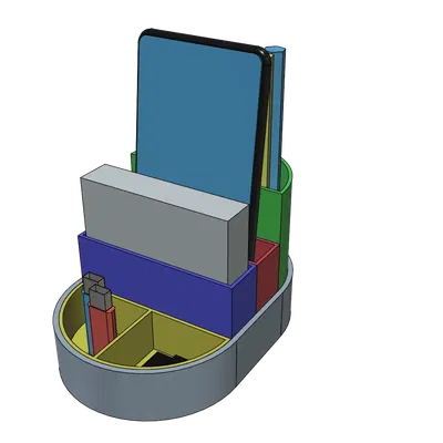 Giá đỡ bút và thẻ giấy có thể in dễ dàng