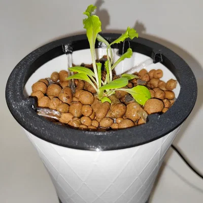 Hệ thống thủy canh tự động gọn nhẹ cho gia đình