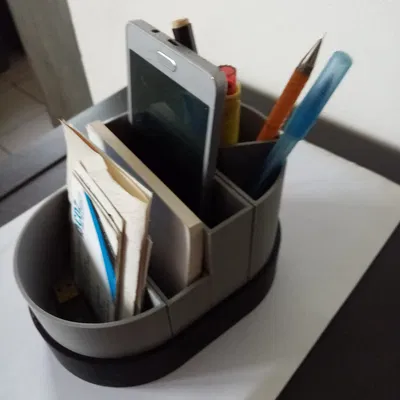 Giá đỡ bút và thẻ giấy có thể in dễ dàng