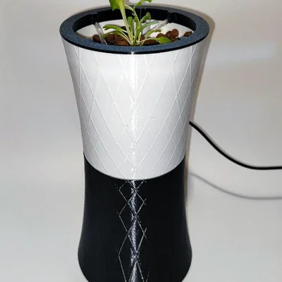 Hệ thống thủy canh tự động gọn nhẹ cho gia đình