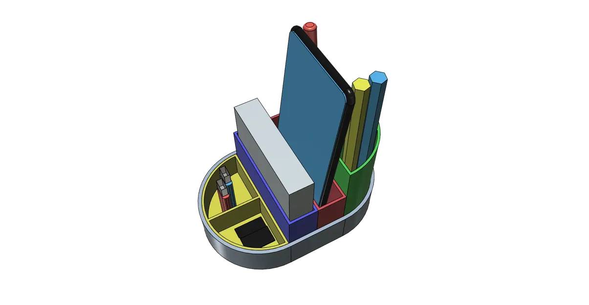 Giá đỡ bút và thẻ giấy có thể in dễ dàng - Image 9