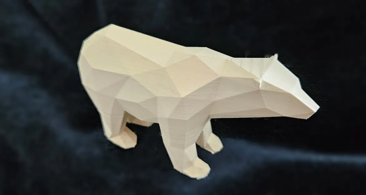 Gấu Bắc Cực Low Poly - Kỳ Quan Polyarctic - Image 2