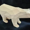Gấu Bắc Cực Low Poly - Kỳ Quan Polyarctic - Thumbnail 2