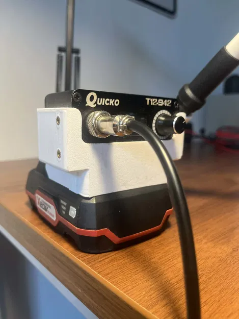 Bộ chuyển đổi QUICKO cho pin Parkside 20V thành trạm hàn - Image 6