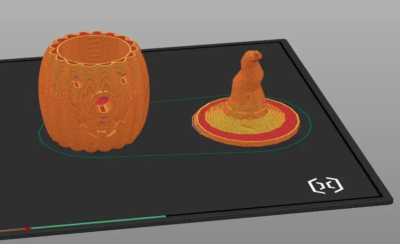 Quả bí ngô Halloween với nến tealight và nhiệt - Image 4