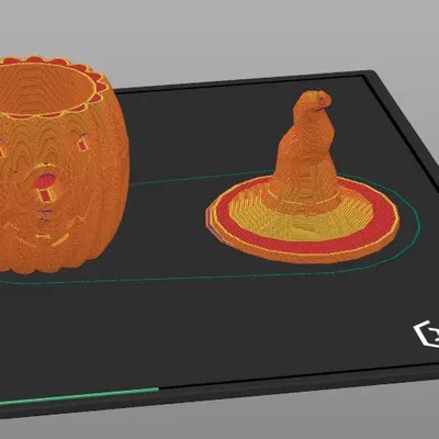 Quả bí ngô Halloween với nến tealight và nhiệt