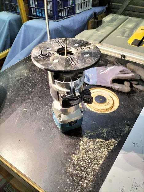 Giá đỡ cắt vòng Makita với bán kính 20-50mm - Image 2