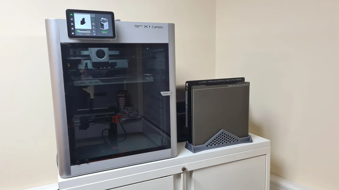 Giá đỡ đĩa xây dựng Bambu Lab cho 5 đĩa in 3D - Image 1