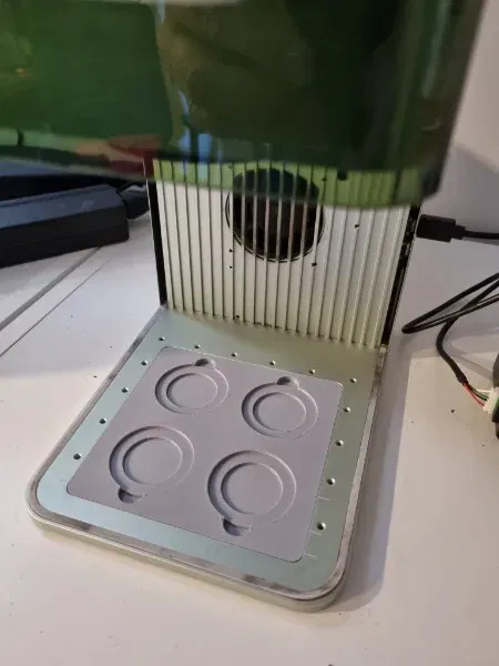 Giá đỡ khắc 4 đồng xu đồng 40mm cho Xtool F1 - Image 2